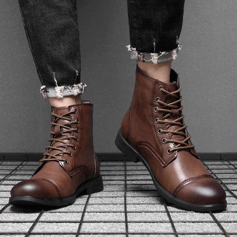 Herren Stiefel | Schnürfront mit durchgehender Schafthöhe - Image 7