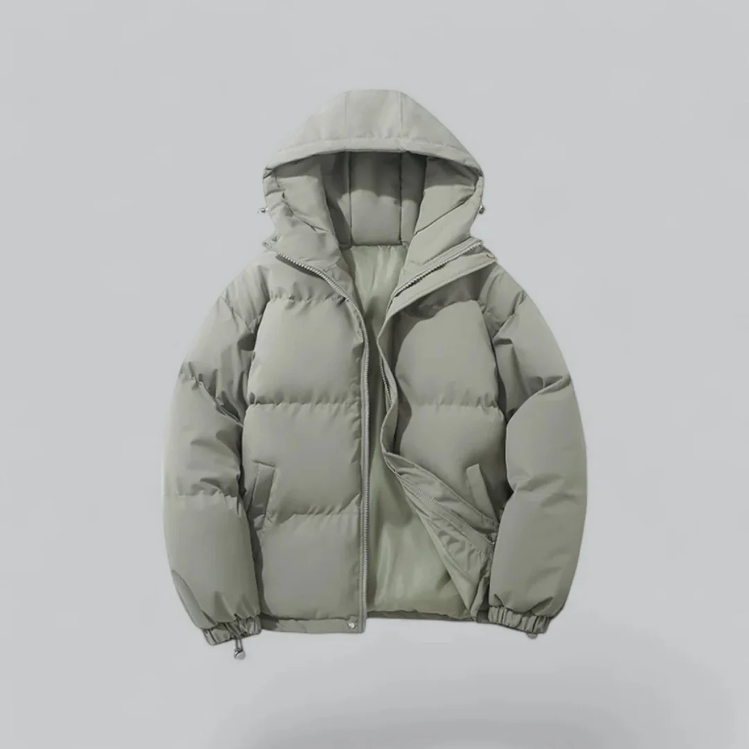 Herrenwinterjacke mit Kapuze | Reißverschlussform - Image 5