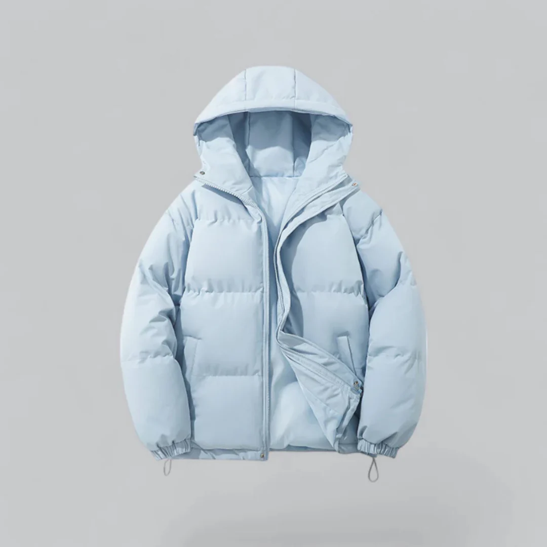 Herrenwinterjacke mit Kapuze | Reißverschlussform - Image 8