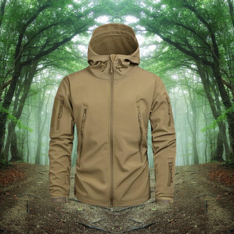 Jacke Herren | Wasserdichter Schnitt mit Kapuze - Image 12