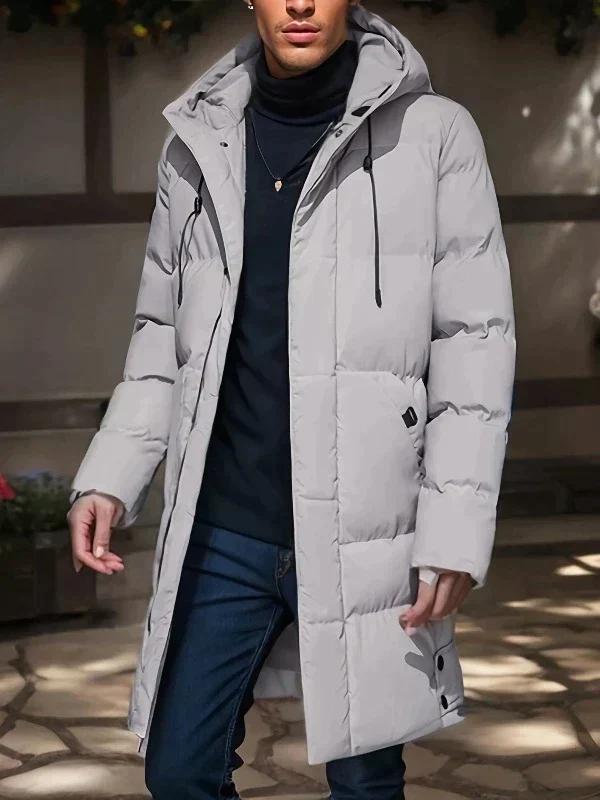 Parka Herren | Wasserdichter Schnitt mit Kapuze - Image 2
