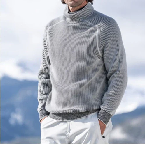 Pullover Herren | Rollkragen mit Geradem Schnitt - Image 4