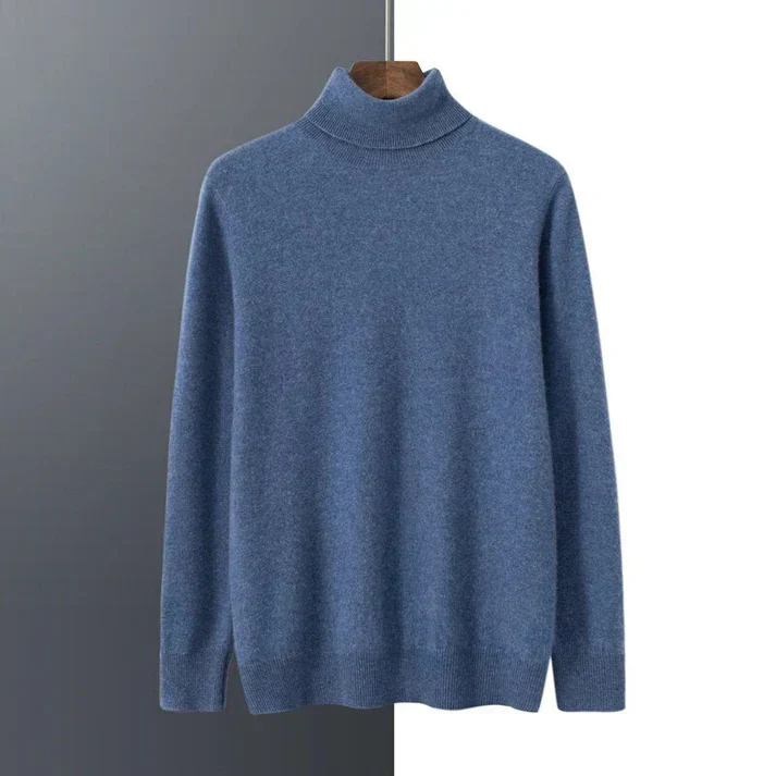 Pullover Herren | Rollkragen mit Strickstruktur - Image 8