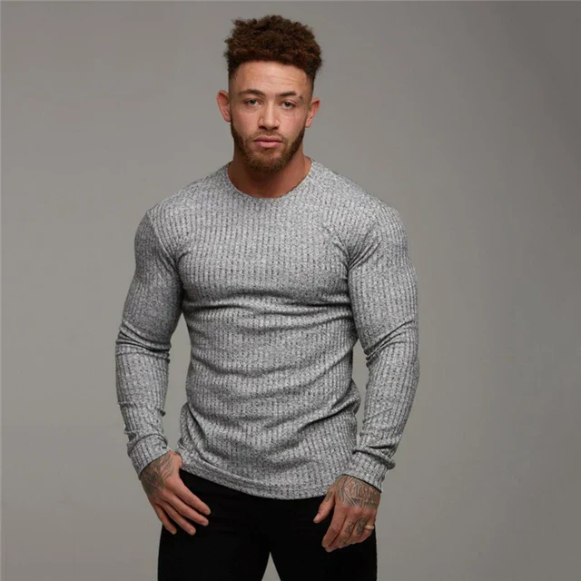 Pullover Herren | Rundhalsausschnitt mit Gerader Form - Image 9