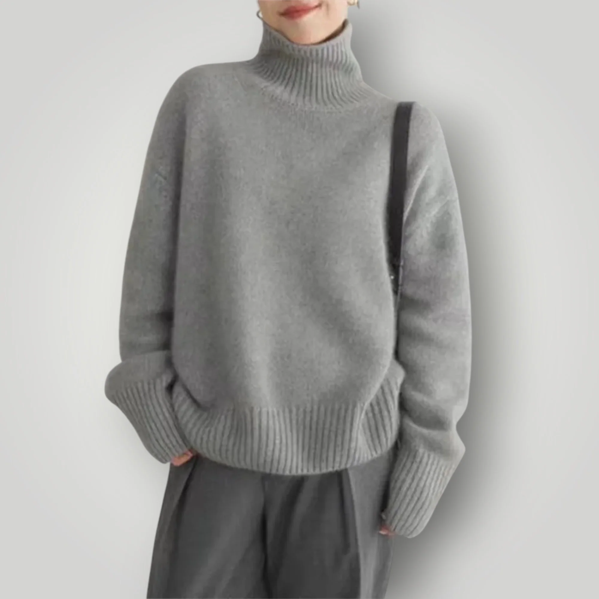 Damen Rollkragenpullover | Weicher, lässiger Pullover für Winter - Image 6