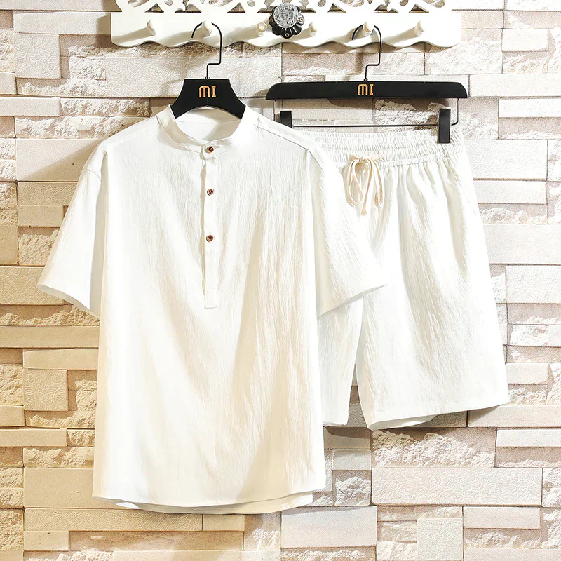 Sommer-Set Herren | Zwei-teilig mit Oberteil und Shorts - Image 5