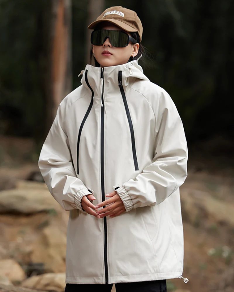 Unisex Jacke | Geschlossene Regenausführung mit Kapuze - Image 13