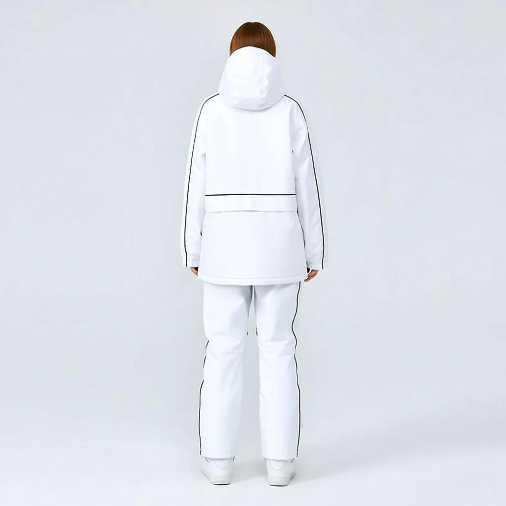 Unisex Skianzug Set | Weißer Zweiteiler für Winteraktivitäten - Image 3