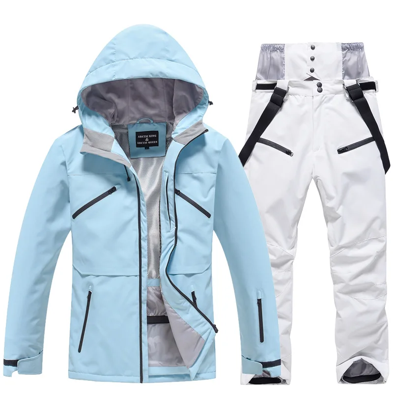 Unisex-Skianzug im zweiteiligen set | winterlicher funktionstil - Image 3