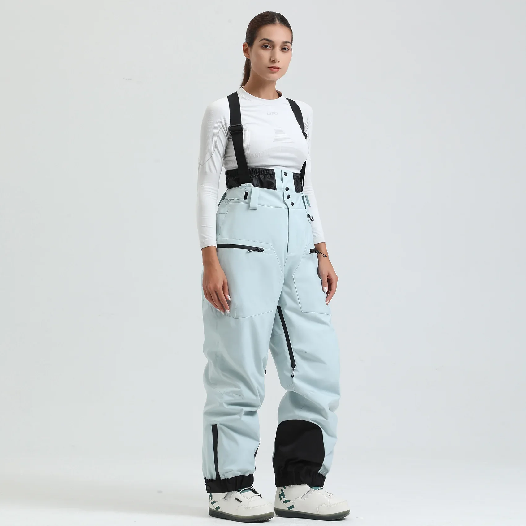 Unisex-Skihose mit Trägersystem | funktionale Winterausführung - Image 12