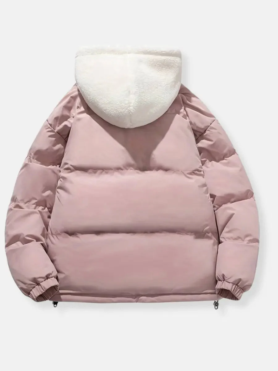 Warme Damen Winterjacke mit Reißverschluss | Mit Kapuze - Image 7