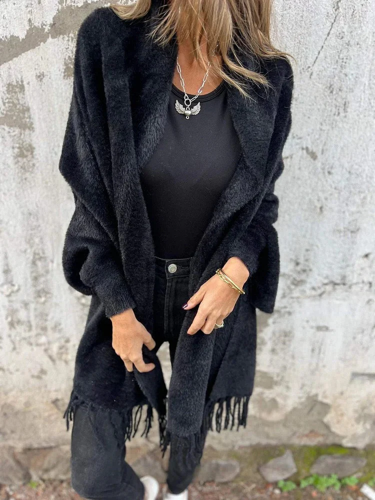 Warme Damenjacke | Lange Form - Image 2