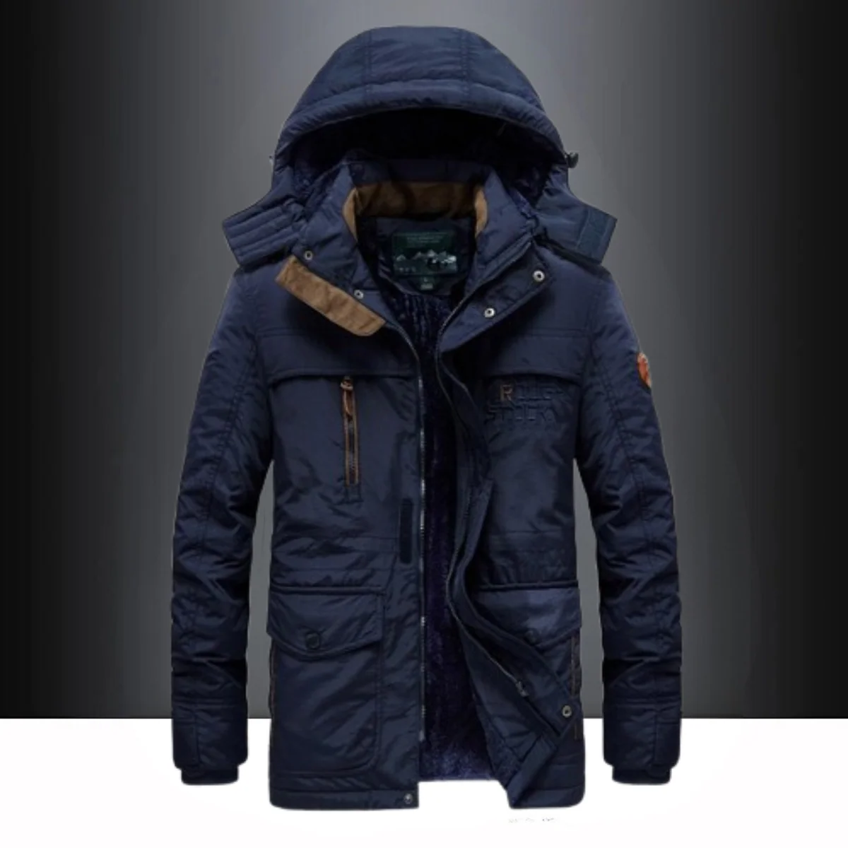 Warmer Winterparka für Herren | Lang - Image 3