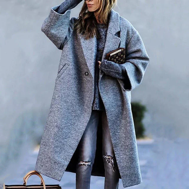 Warmer Damen Wintermantel | Langer Schnitt - Image 3